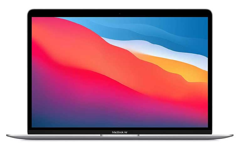  Apple 2020 MacBook Air Laptop M1 Chip, 13" Retina Display, 8GB RAM, 256GB SSD Storage, Backlit Keyboard, FaceTime HD Camera, Touch ID. Works with