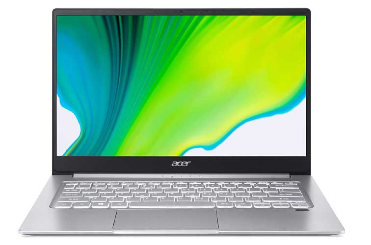  Acer Swift 3 Thin & Light Laptop, 14" Full HD IPS, AMD Ryzen 7 4700U Octa-Core with Radeon Graphics, 8GB LPDDR4, 512GB NVMe SSD, Wi-Fi 6, Backlit